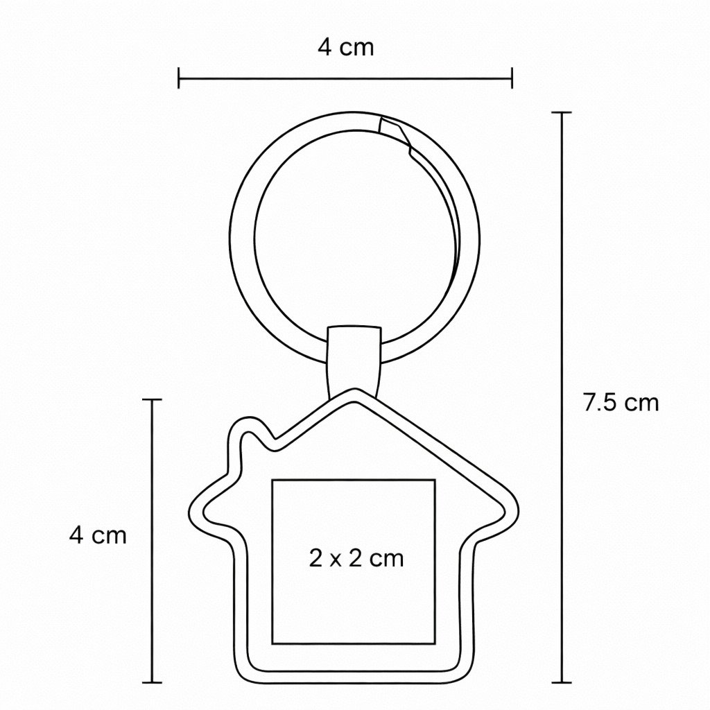 Llavero Casa Bambú - Imagen 3